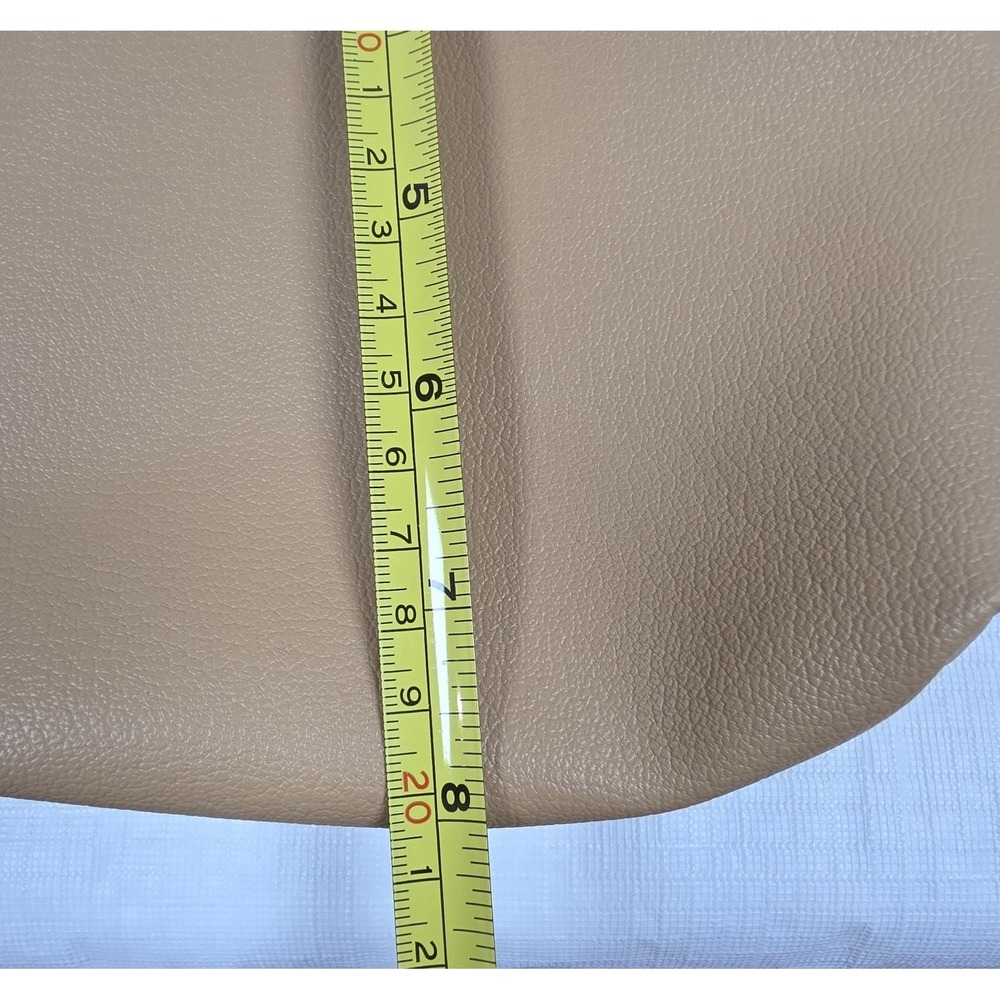 Tahari Tan/brown Crossbody Handbag Vegan Leather Purse Smaller minimalist city - Picture 7 of 7